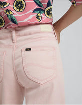 Damskie Spodnie Jeansowe Lee Wide Leg Dark Marlow L30SQHCU 112106674